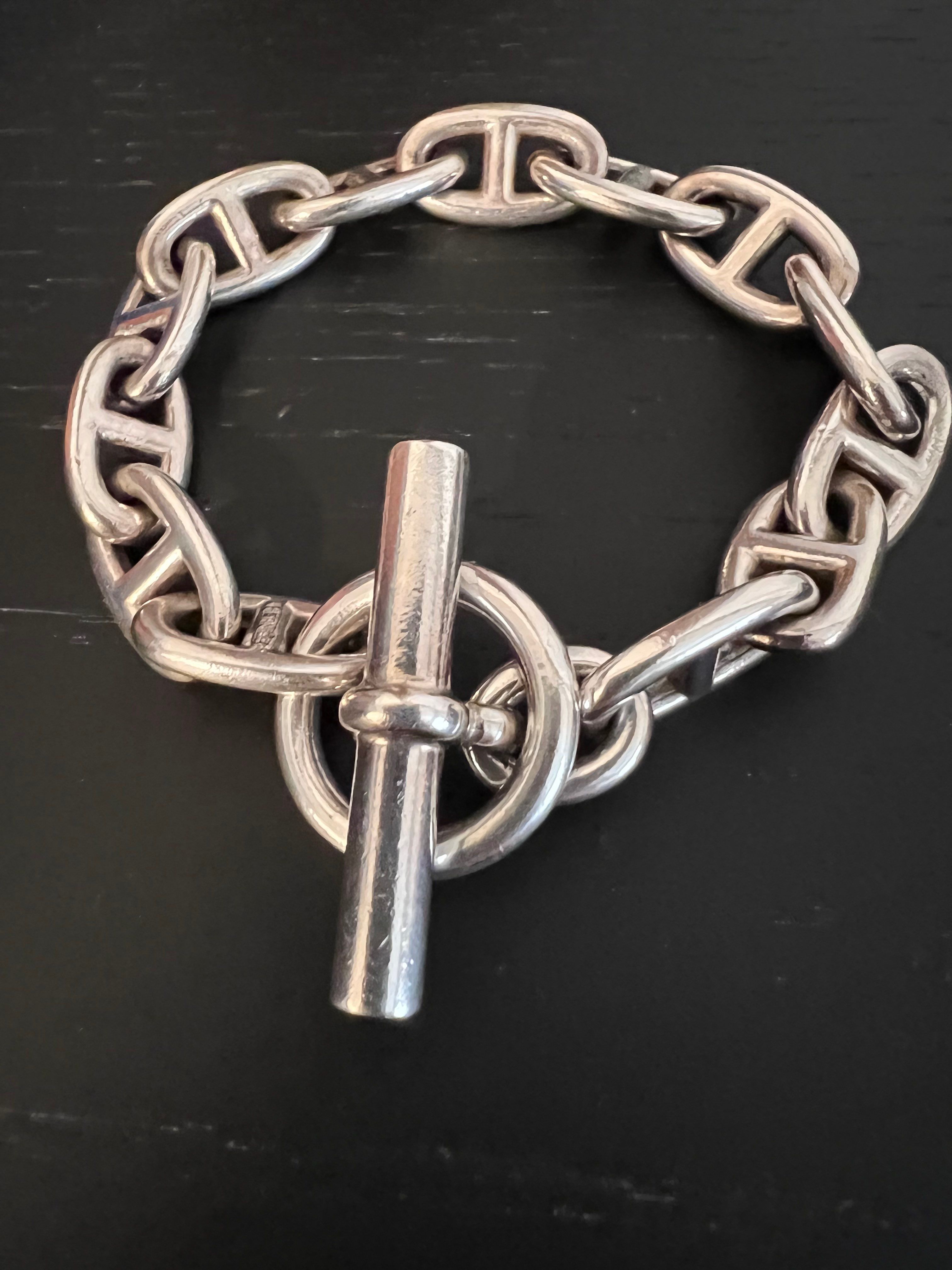 Hermes Chaine D'ancre GM Bracelet "Silver"