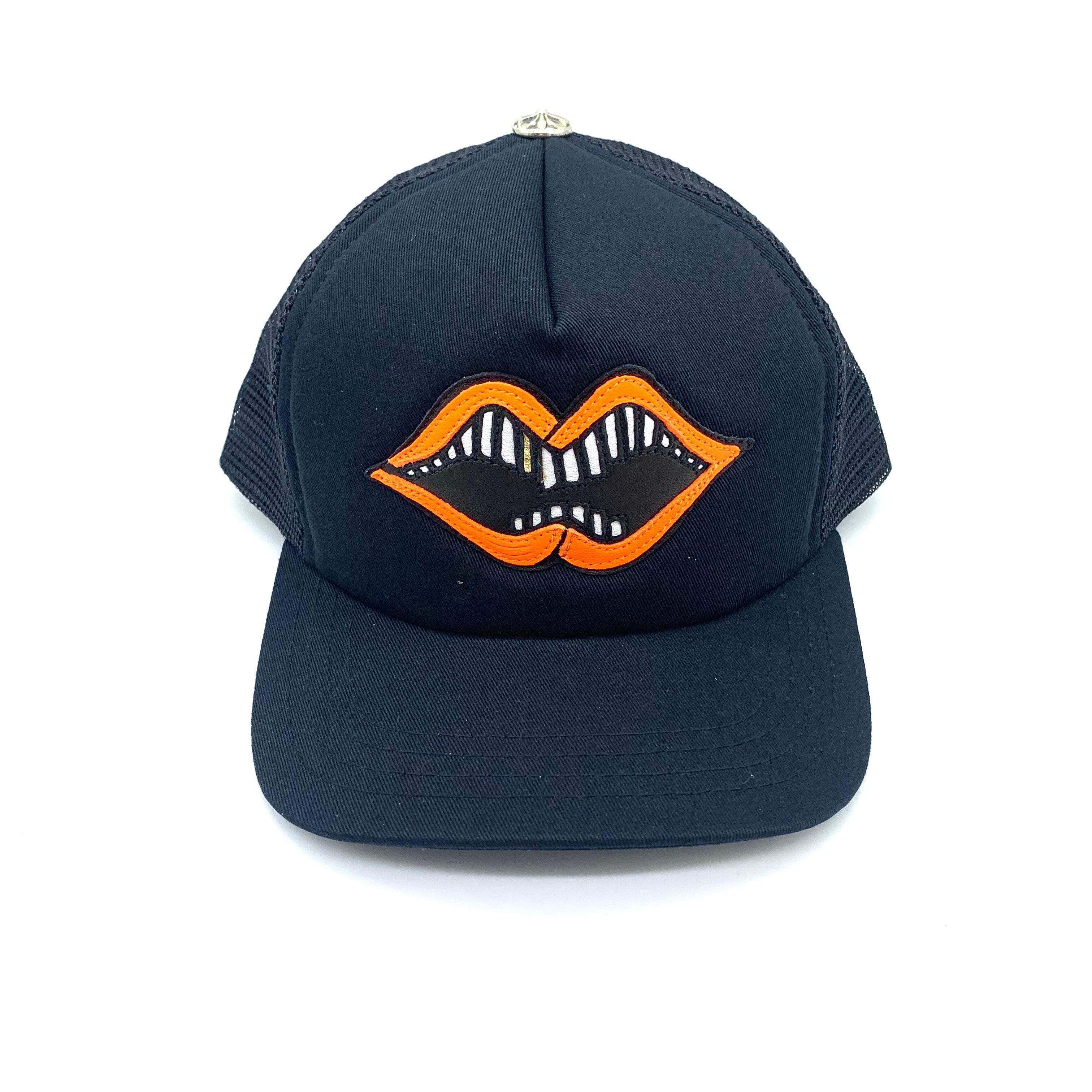 Chrome Hearts PPO Chomper Patch Trucker Cap Matty Boy "Black/Orange"