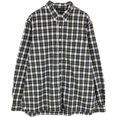 古着 ラルフローレン Ralph Lauren 長袖 ボタンダウンチェックシャツ メンズXL相当/eaa676747