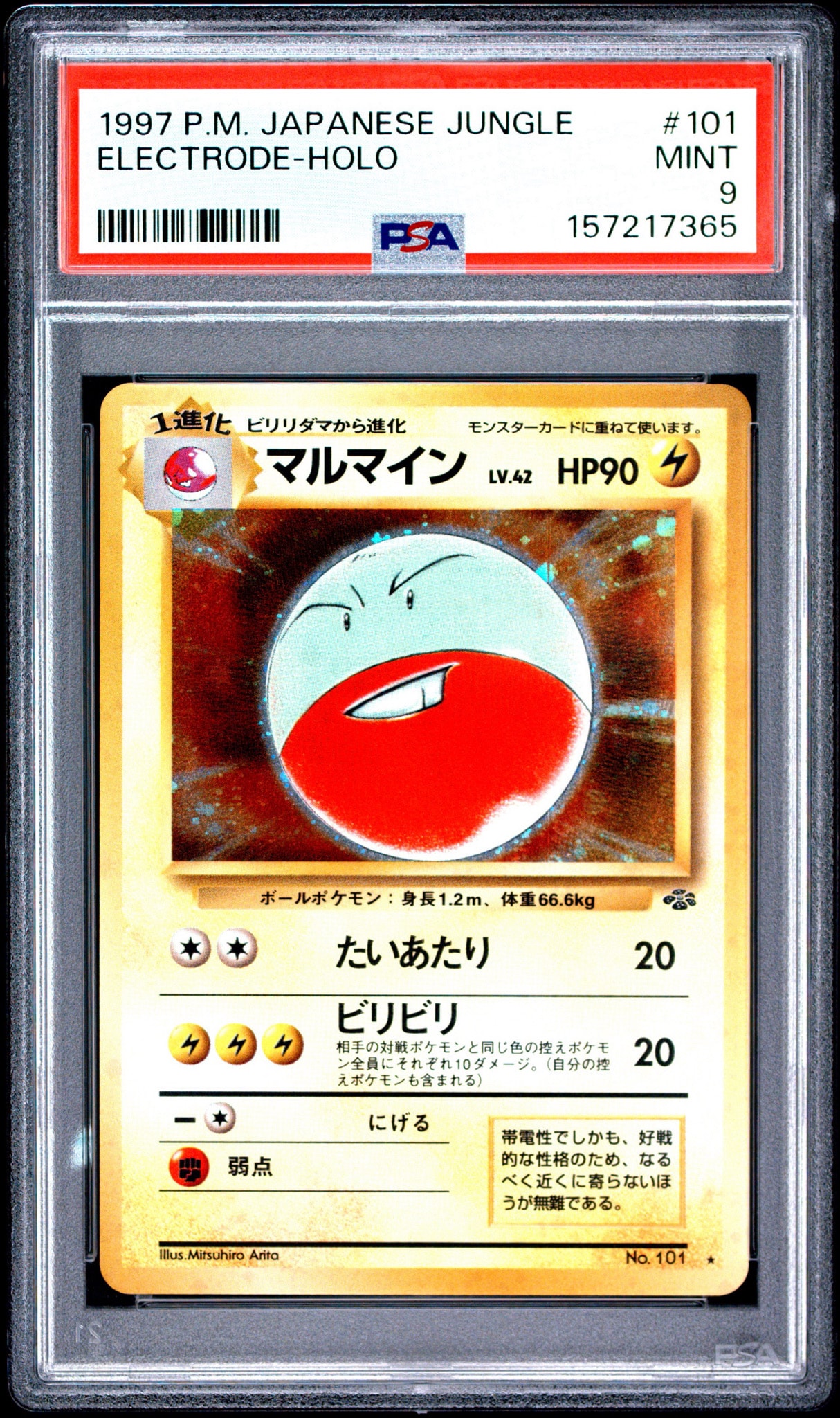 PSA9】マルマイン ☆ 拡張パック第2弾 地図にない町 キラ 036/092 PSA9】 PSA9】マルマイン ☆ 拡張パック第2弾 地図にない町 キラ 036/092 PSA9】