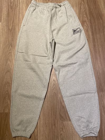 Stussy x Nike Fleece Pant "Grey Heather" (US Size) FN5231-050