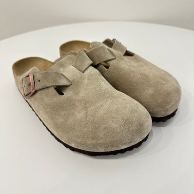 BIRKENSTOCK Boston "Taupe" (Original Footbed)