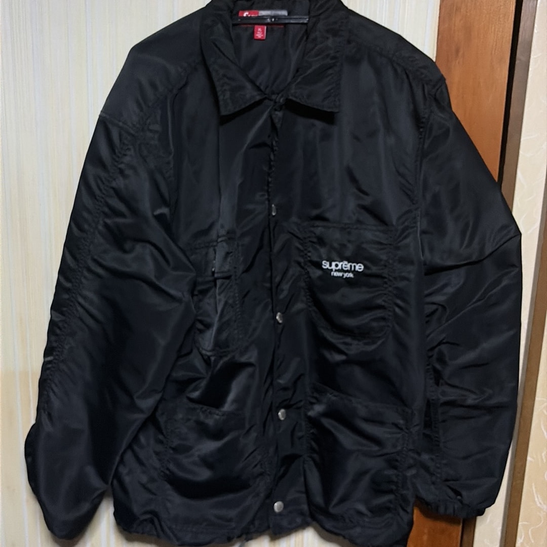 Supreme Nylon Chore Coat "Black"