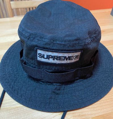 Supreme Reflective Patch Boonie "Black"