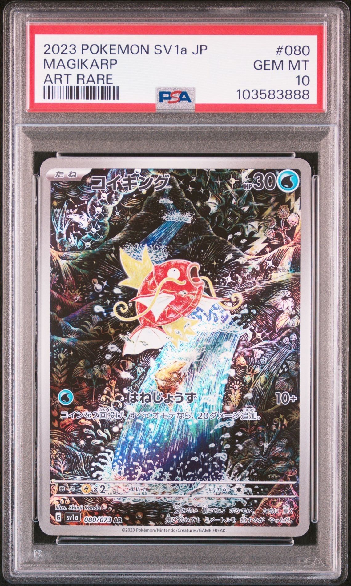 コイキング AR[SV1a 080/073](スカーレット&バイオレット 拡張パック「トリプレットビート」)