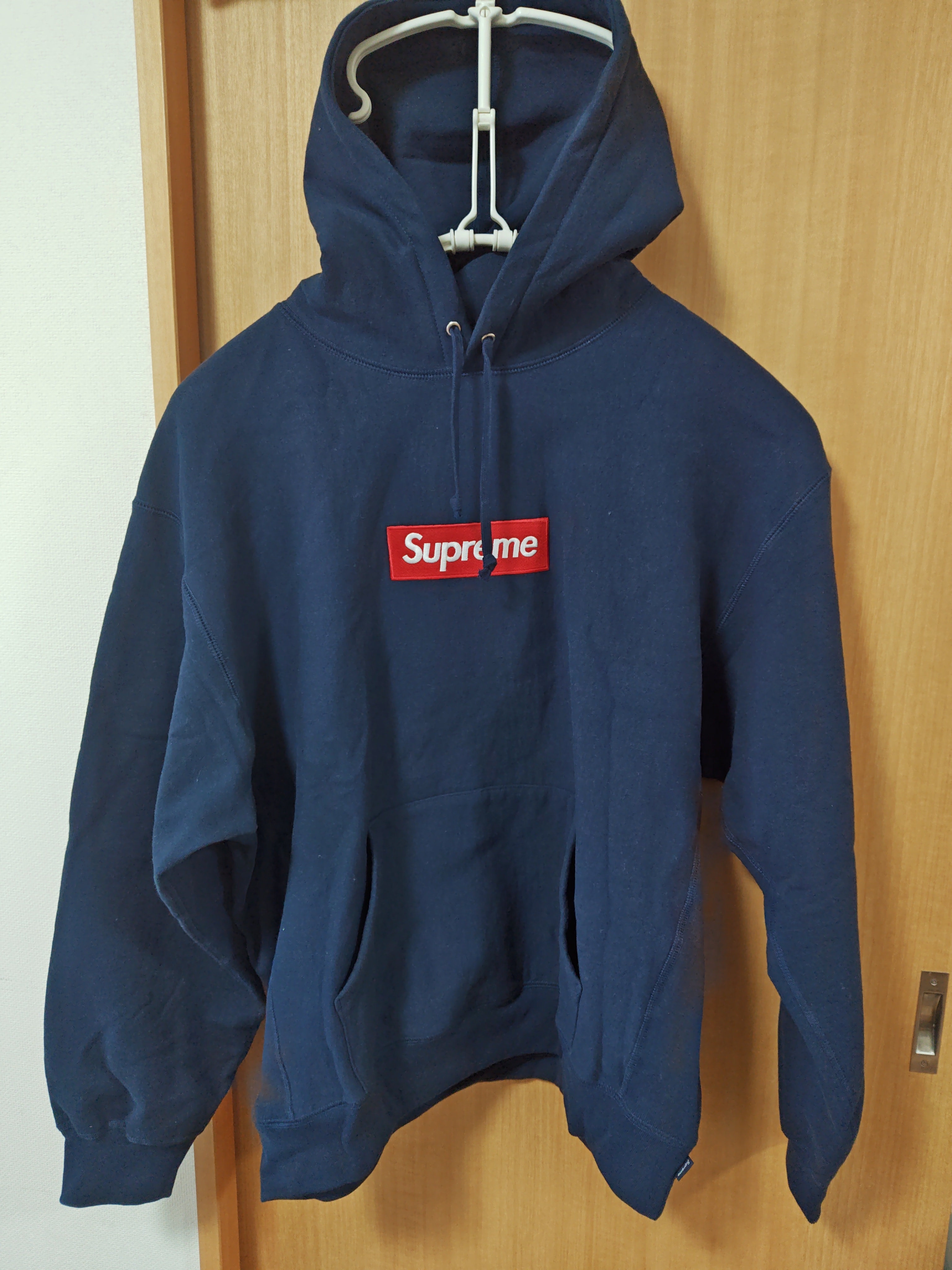 Supreme Box Logo Hooded Sweatshirt "Navy" (24FW)