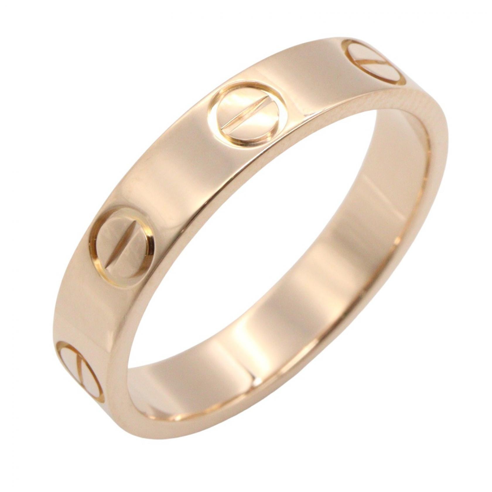カルティエ CARTIER ミニラブリング リング・指輪 ジュエリー K18PG(ピンクゴールド) レディース ゴールド系 B4085200 【中古】