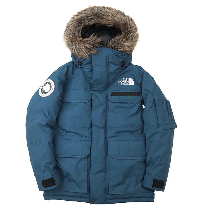 SALE【極美品】THE NORTH FACE ザ・ノースフェイス サザンクロスパーカ ダウンジャケット サイズ S メンズ フードファー ナイロン100% アウター ブルー系 青 ベトナム製