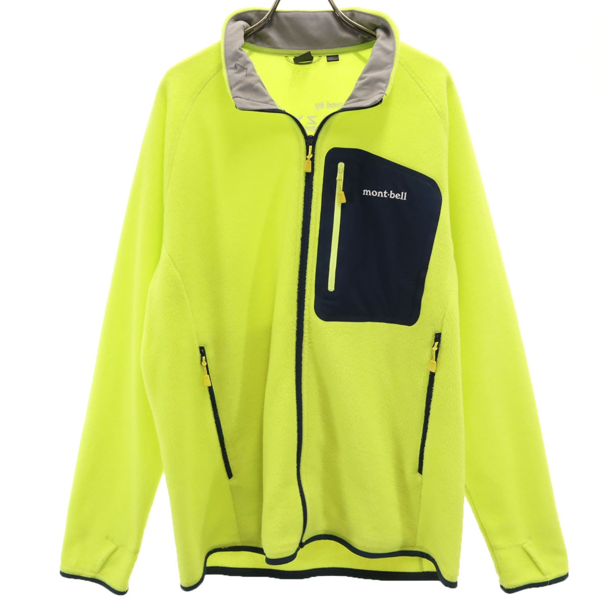 mont-bell モンベル クリマプラス100 フリースジャケット XL イエロー