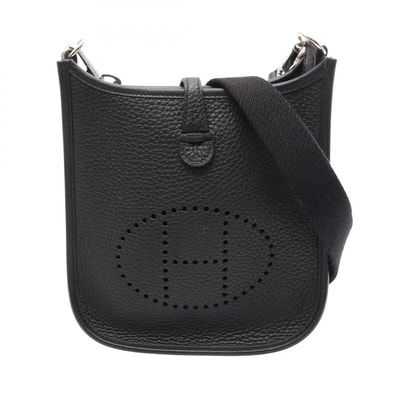 エルメス HERMES エヴリンアマゾンTPM ショルダーバッグ バッグ レザー トリヨンクレマンス トリヨンクレマンス ブラック(エルメス) B刻印(2023年製造) レディース ブラック系 【中古】