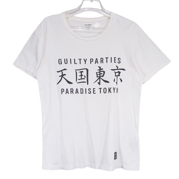 WACKO MARIA ワコマリア PARADISE TOKYO TEE 天国東京 クルーネック Tシャツ ホワイト ショートスリーブ 半袖 カットソー サイズM