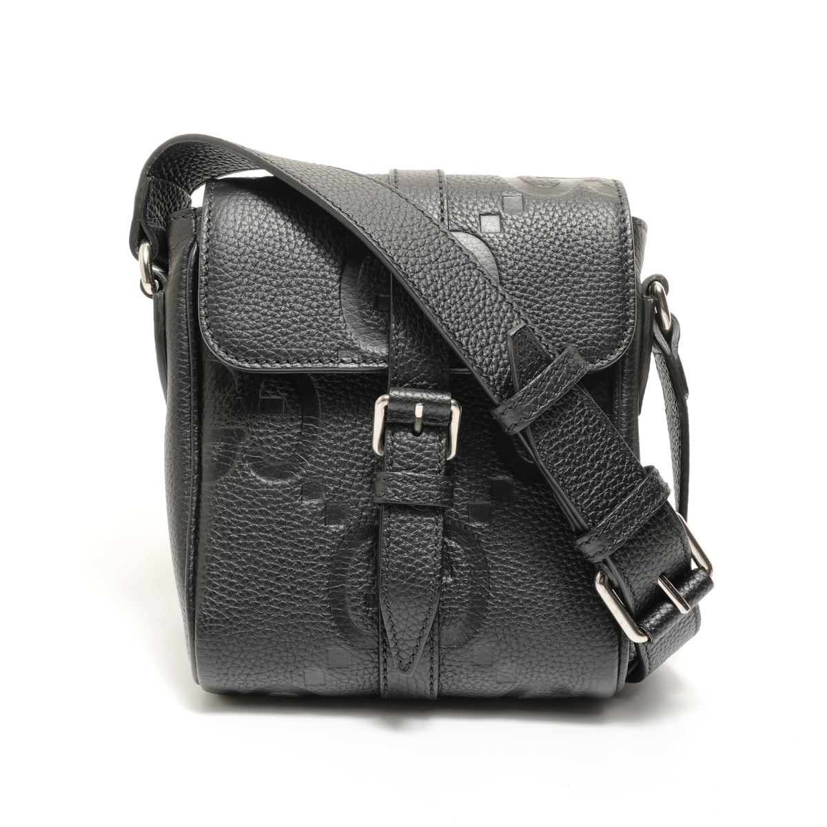 グッチ GUCCI ジャンボGG スモールメッセンジャーバッグ レザー ショルダーバッグ【中古】