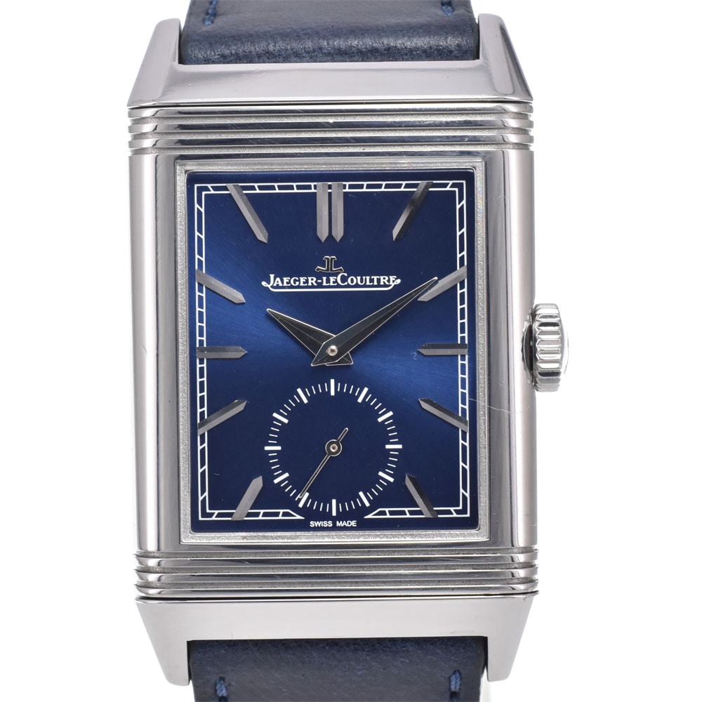 ジャガー・ルクルト JAEGER-LECOULTRE 214.8.62/Q3978480 レベルソ トリビュート 手巻き メンズ 美品 箱・保証書付き 腕時計 J#150372