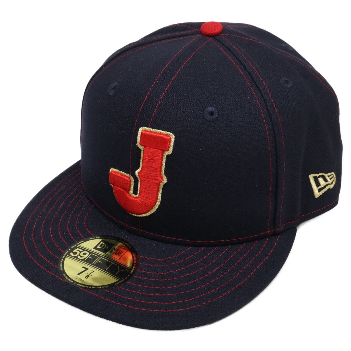 ニューエラ 【新品同様】WBC 59FIFTY 侍ジャパン 日本代表 ワールドベースボールクラシック キャップ 62.5cm