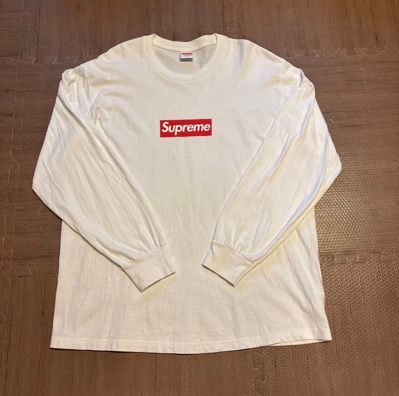 Supreme Box Logo L/S Tee "White"