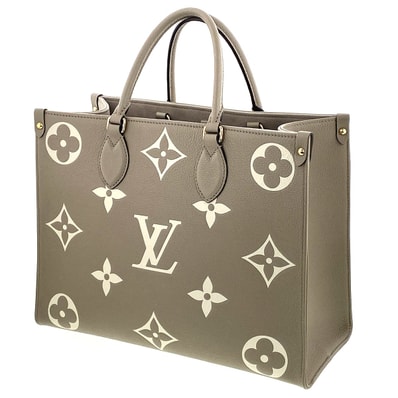 LOUIS VUITTON ルイ・ヴィトン オンザゴー MM トートバッグ M45494 モノグラムアンプラント ユニセックス【中古】