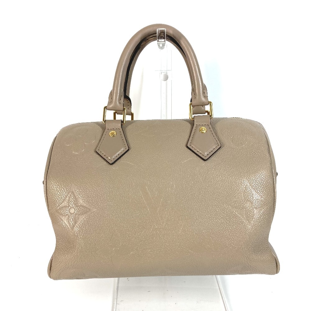 ルイヴィトン LOUIS VUITTON スピーディ・バンドリエール 25 M59273 モノグラムアンプラント カバン  ミニボストンバッグ ショルダーバッグ 2WAYバッグ ハンドバッグ レザー トゥルトレール ベージュ