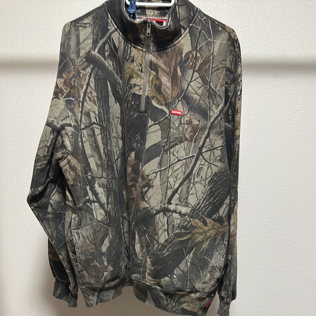 Supreme Small Box Half Zip Pullover (25SS)