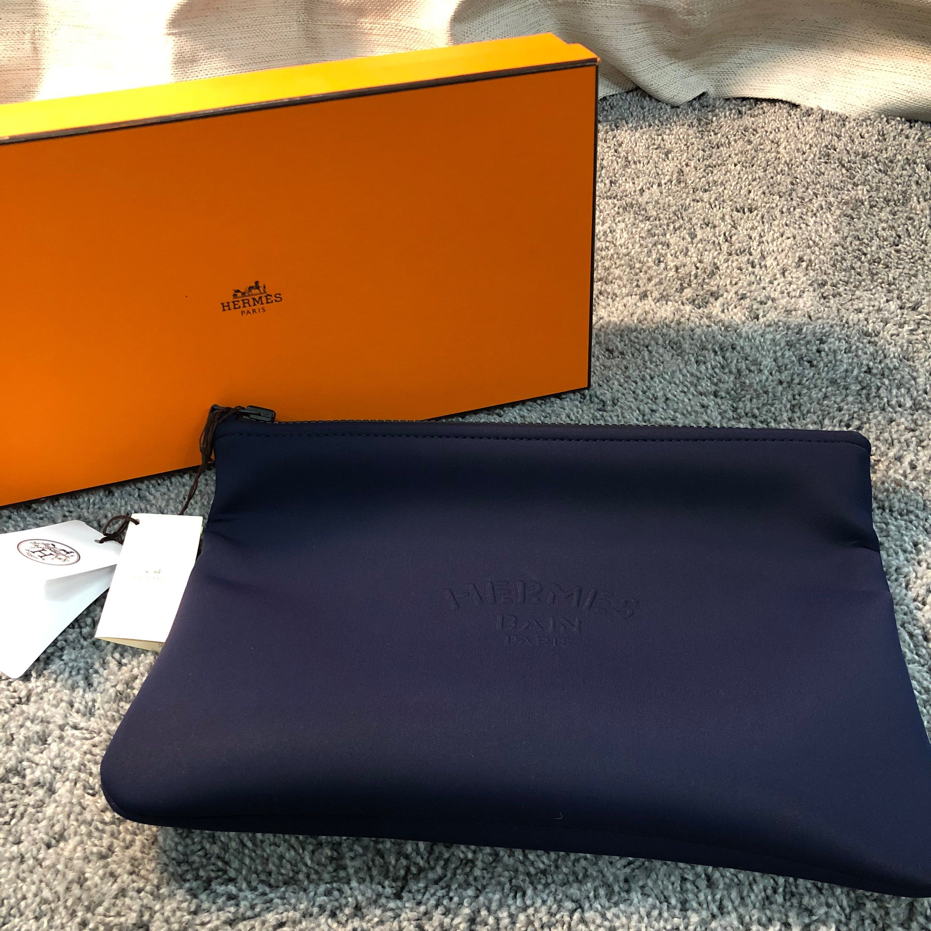 Hermes Truth Flat GM Neobain "Marine"