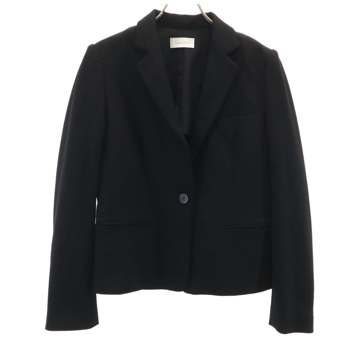 Calvin klein カルバンクライン 日本製 テーラードジャケット 38 ブラック