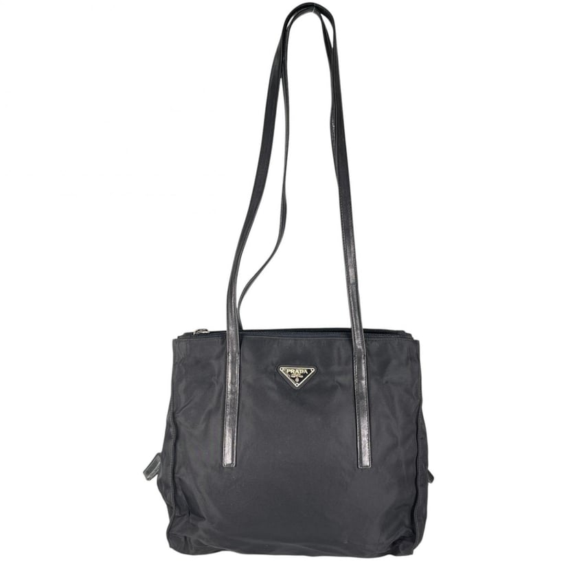 C (やや傷や汚れあり)】PRADA プラダ 三角ロゴ トートバッグ ナイロン C (やや傷や汚れあり)】PRADA プラダ 三角ロゴ トートバッグ ナイロン