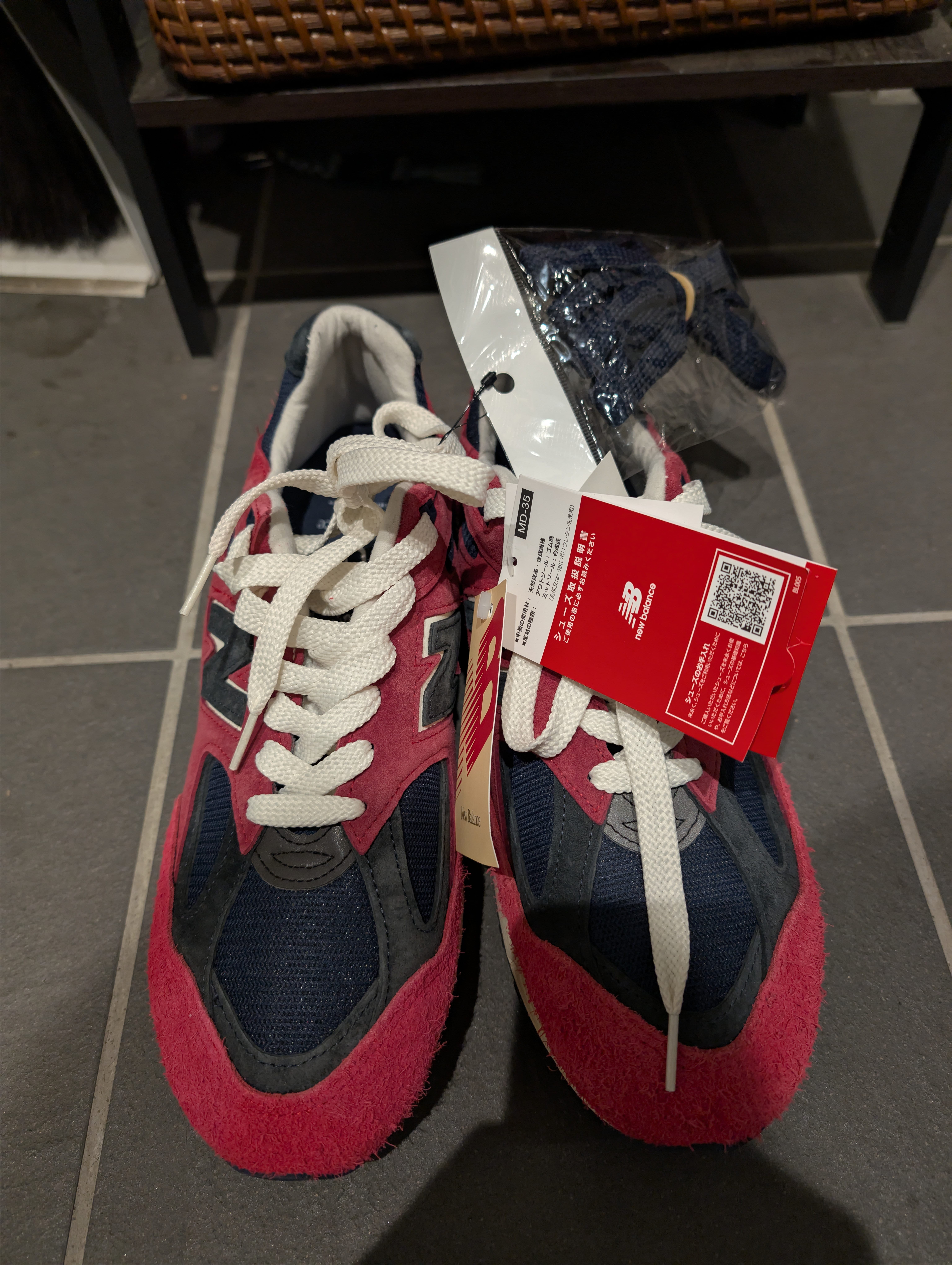 New Balance 990V2 "Red"