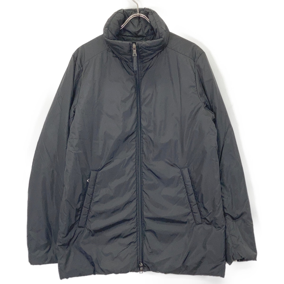 プラダスポーツ SGA293 ブラック 中綿 ダブルジップジャケット 48