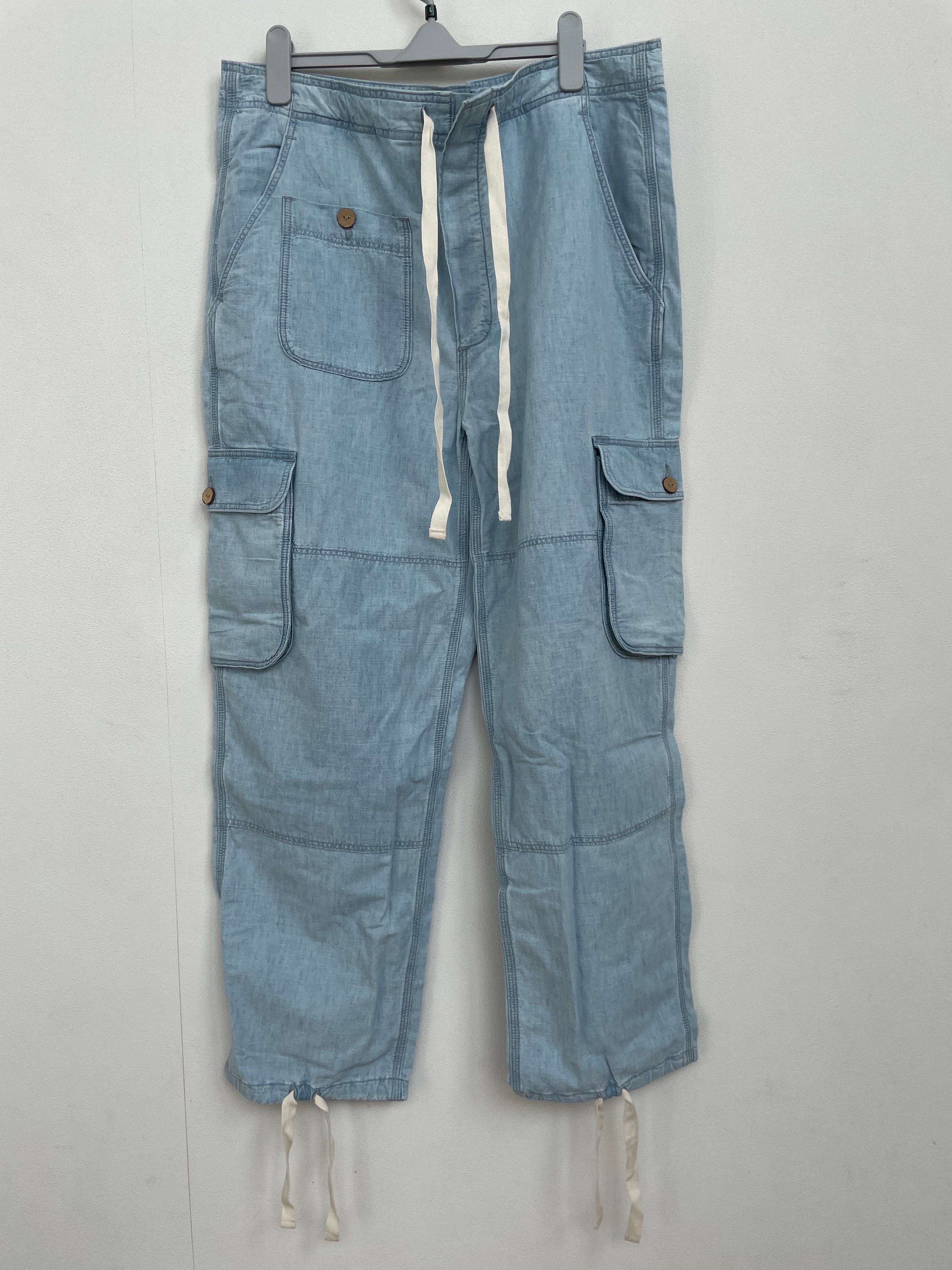 デニムカーゴパンツ