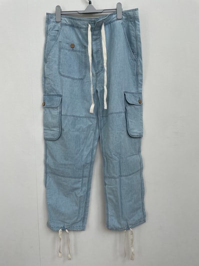 デニムカーゴパンツ
