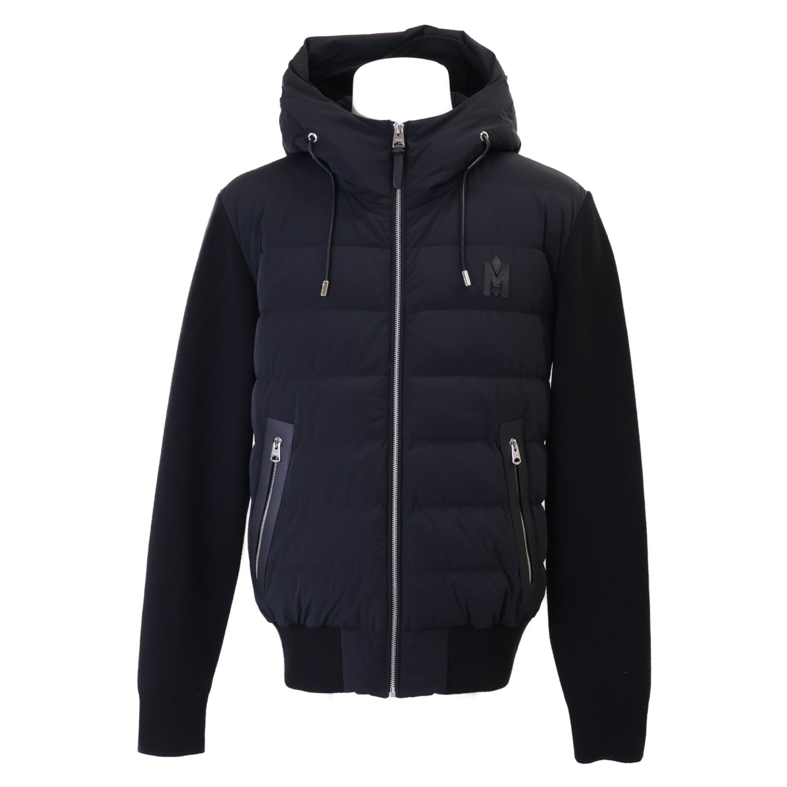 マッカージュ 【美品】10752231 ANDREWーZ ハイブリット フーディダウンジャケット XL/TG