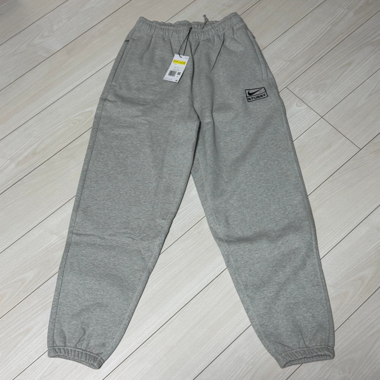 Stussy x Nike Fleece Pant "Grey Heather" (US Size) FN5231-050