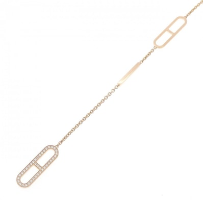 エルメス エヴァー シェーヌダンクル ブレスレット 0.37CT