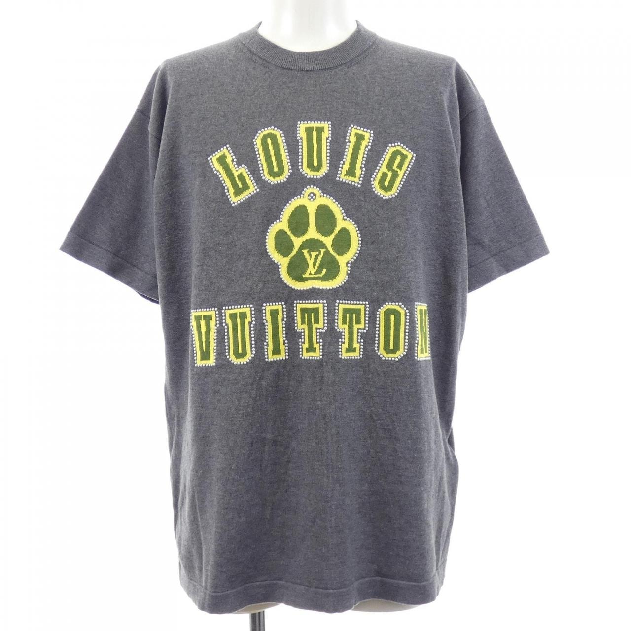 ルイヴィトン LOUIS VUITTON エンベリッシュドショートスリーブコットンクルーネック HSN15WAUR ニット