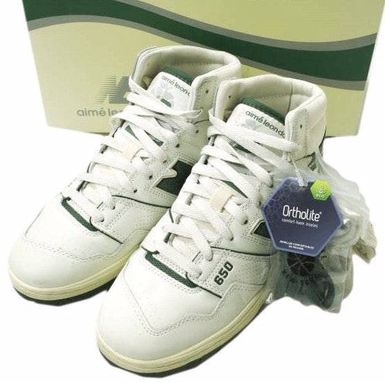 NEW BALANCE x Aime Leon Dore ニューバランス エメ レオン ドレ 22SS 別注 BB650RL1 US8D(26cm) GREEN 650R スニーカー シューズ g15505