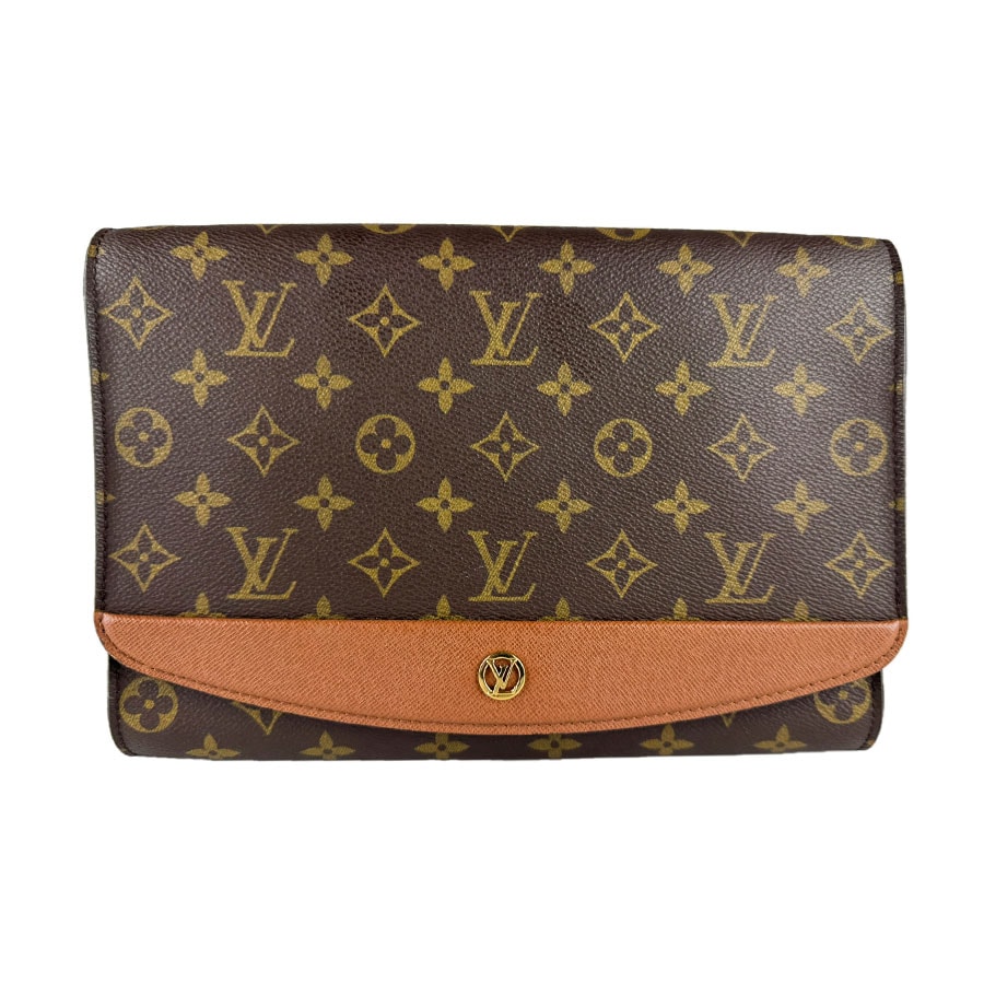 ルイ ヴィトン LOUIS VUITTON ショルダーバッグ モノグラム ボルドー モノグラムキャンバス ブラウン ゴールド レディース M51797【中古】 z10400