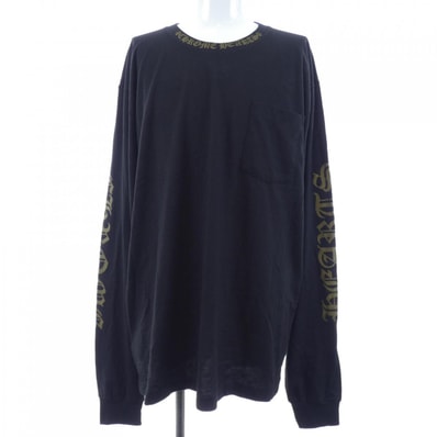 Chrome Hearts Army Green Neck Logo L/S T-Shirt "Black/Army Green"