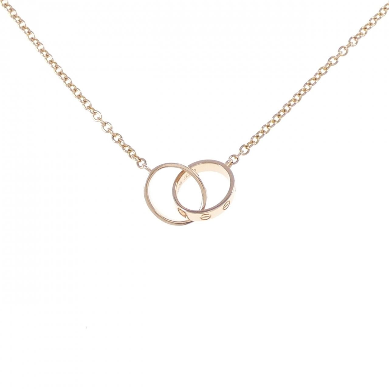 カルティエ ベビーラブ ネックレス