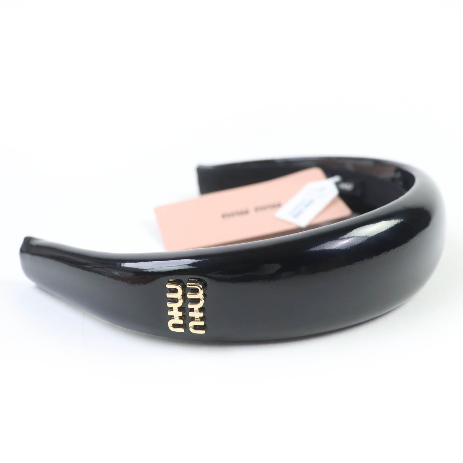 未使用品 ミュウミュウ
ヘアアクセサリー ブラック レディース 5IH025