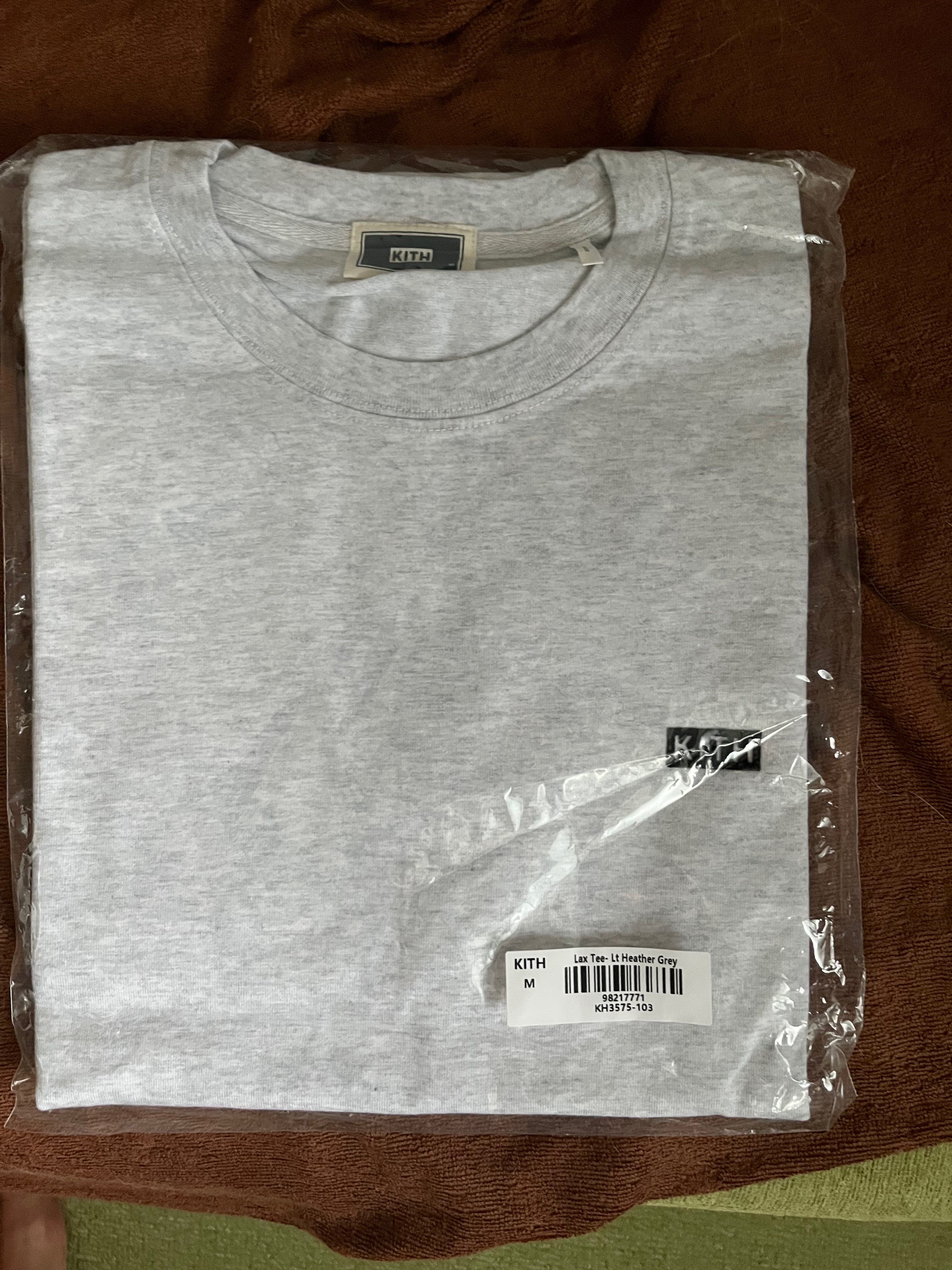 Kith Lax Tee "Light Heather Grey"