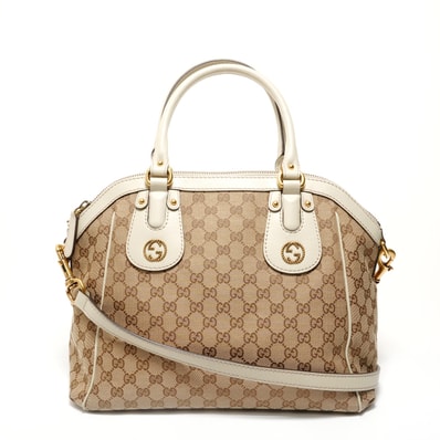 グッチ GUCCI スカーレット 2WAY GGキャンバス ハンドバッグ【中古】