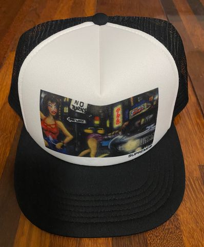 Supreme Lady Pink Mesh Back 5-Panel "Black"