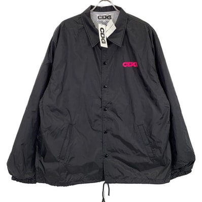 シーディージー SZ-J041-051-1-5 ブラック ピンクロゴ コーチジャケット XL