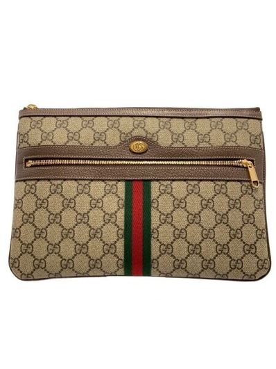 GUCCI Ophidia GG Supreme Pouch