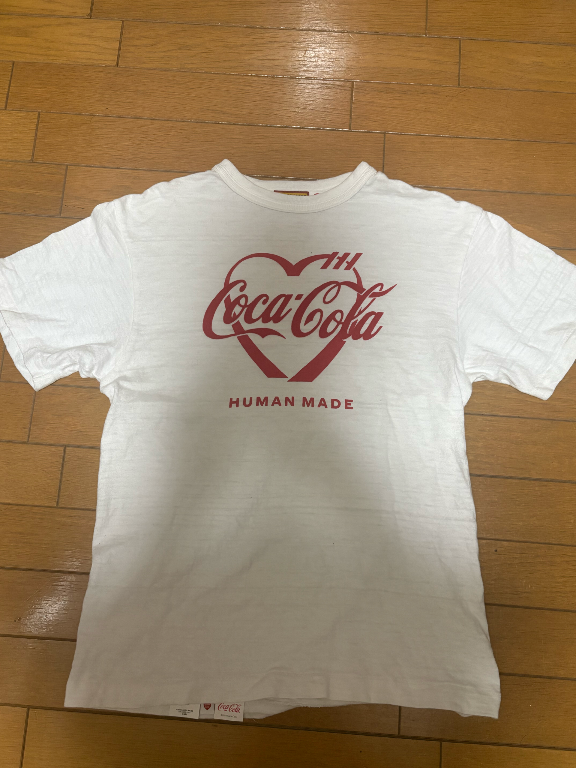 HUMAN MADE x Coca-Cola Graphic T-Shirt "White"