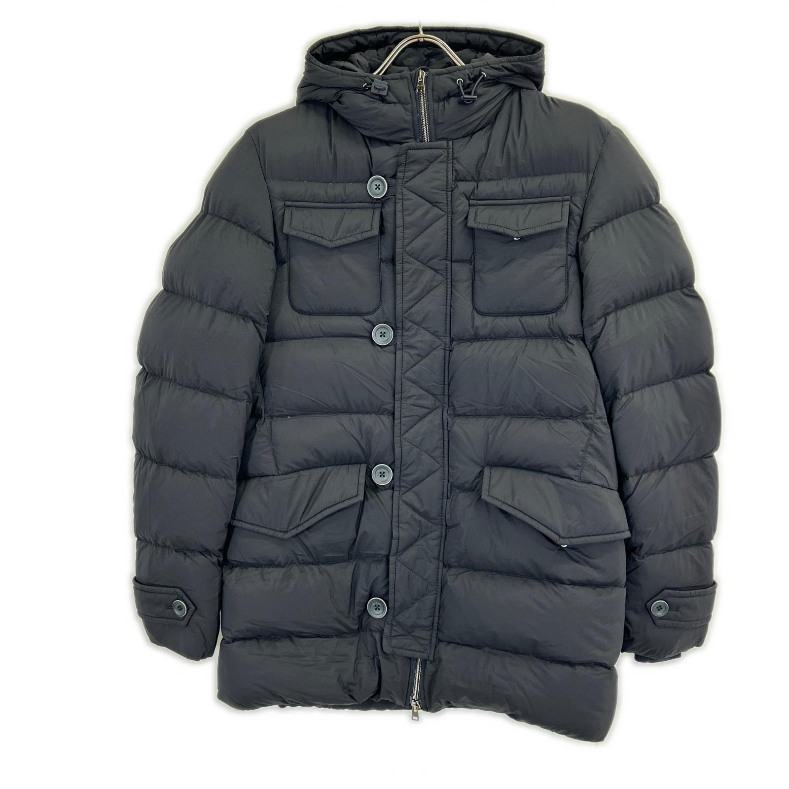 ヘルノ 【国内正規】PI004ULE LEGEND L'ESKIMO レジェンド エスキモー フーディダウンジャケット 44