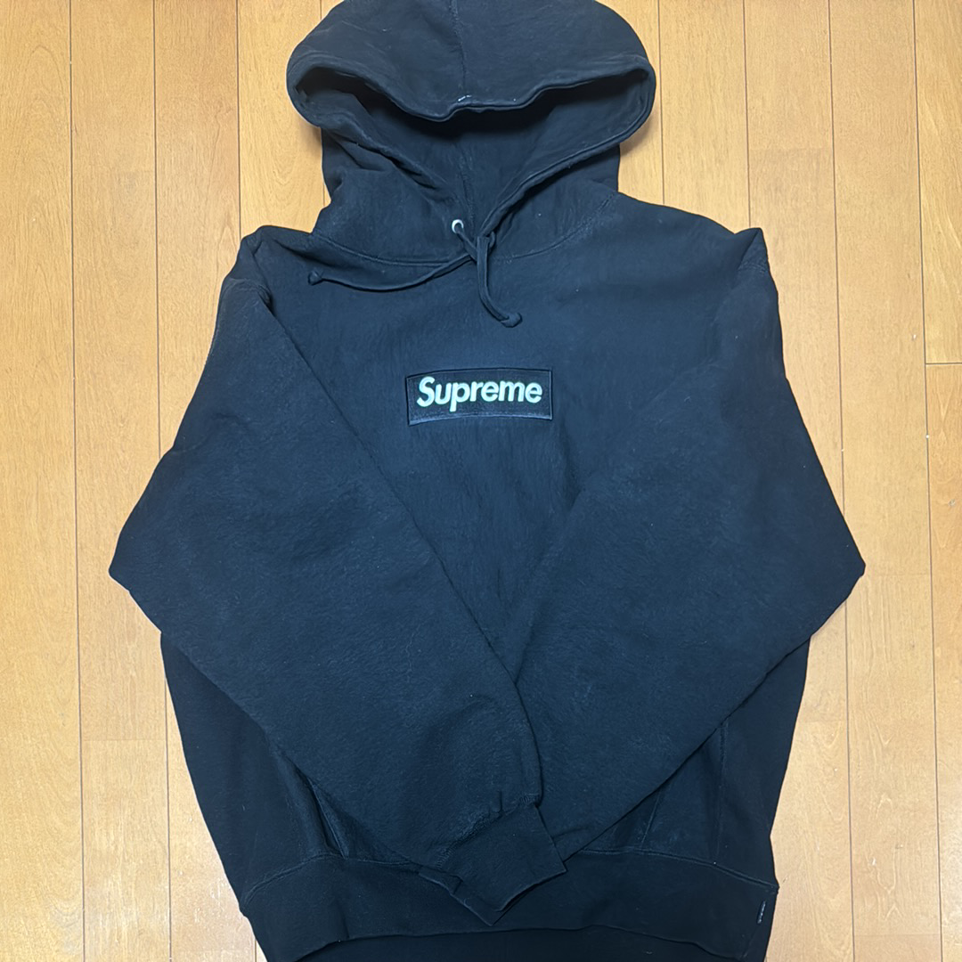 Supreme Box Logo Hooded Sweatshirt "Black" (23FW)
