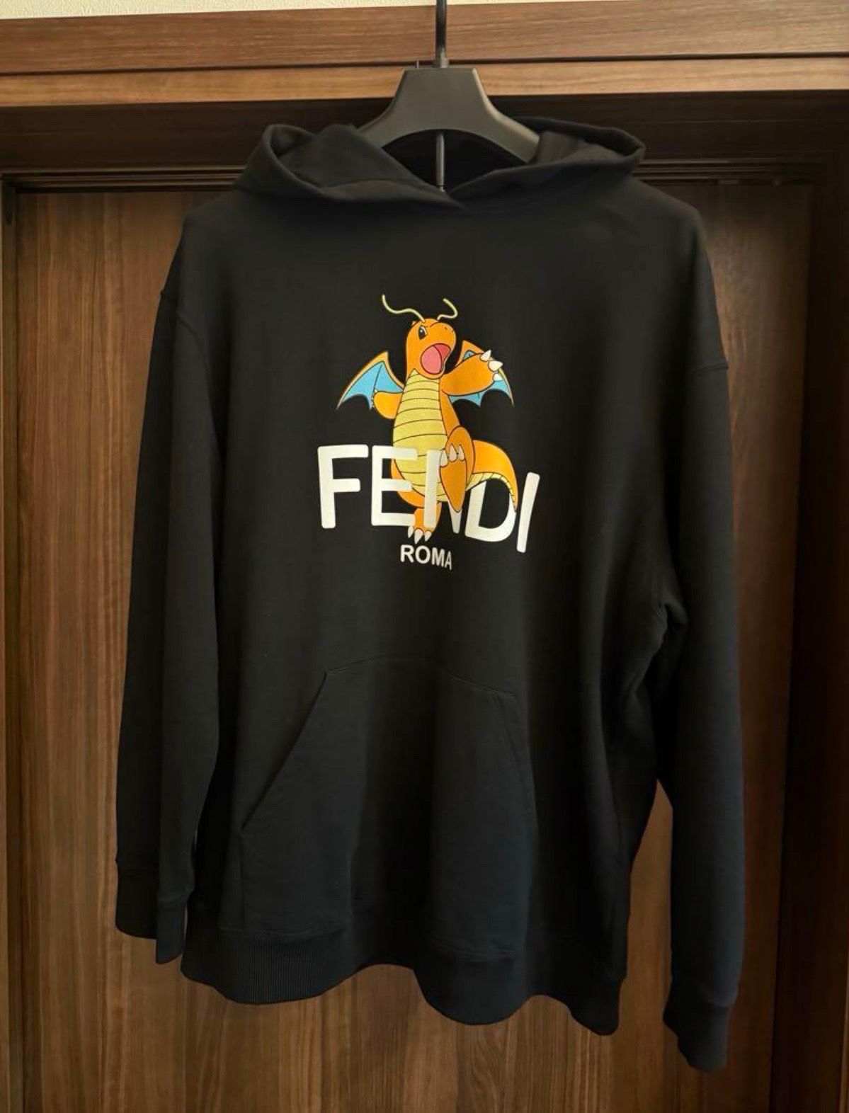 Pokemon x Fragment x FENDI Women's Dragonite Sweatshirt "Black"