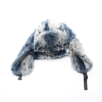 シュプリーム Supreme FAUX FUR TROOPER 帽子 アクリル メンズ アイボリー系 / ブルー系 【中古】