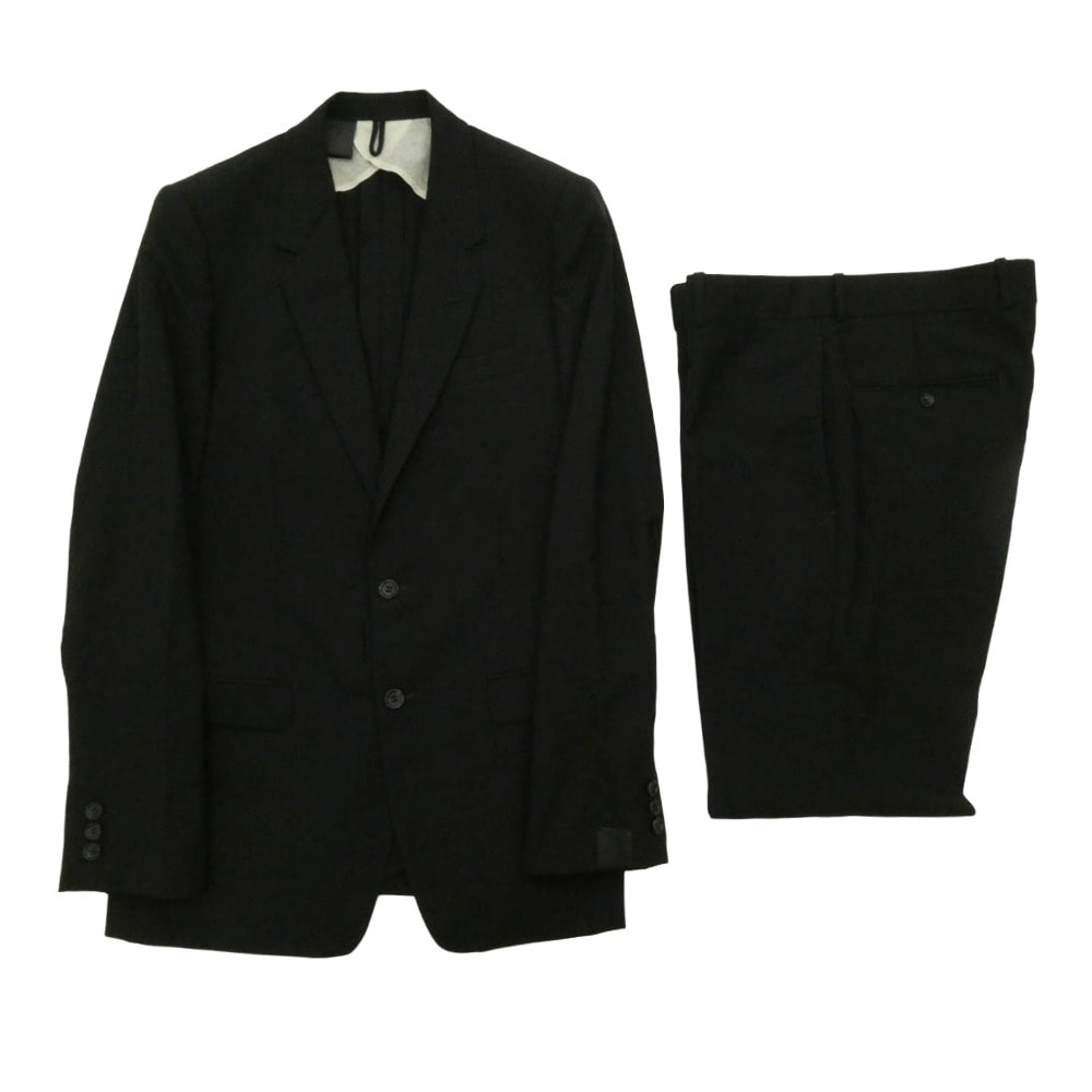 N.HOOLYWOOD エヌハリウッド スーツ 221-JK01 VE01 PT02 3ピース スーツ セットアップ ブラック系 38【中古】