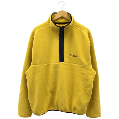エルエルビーン 522444 イエロー クラシック フリース プルオーバー L